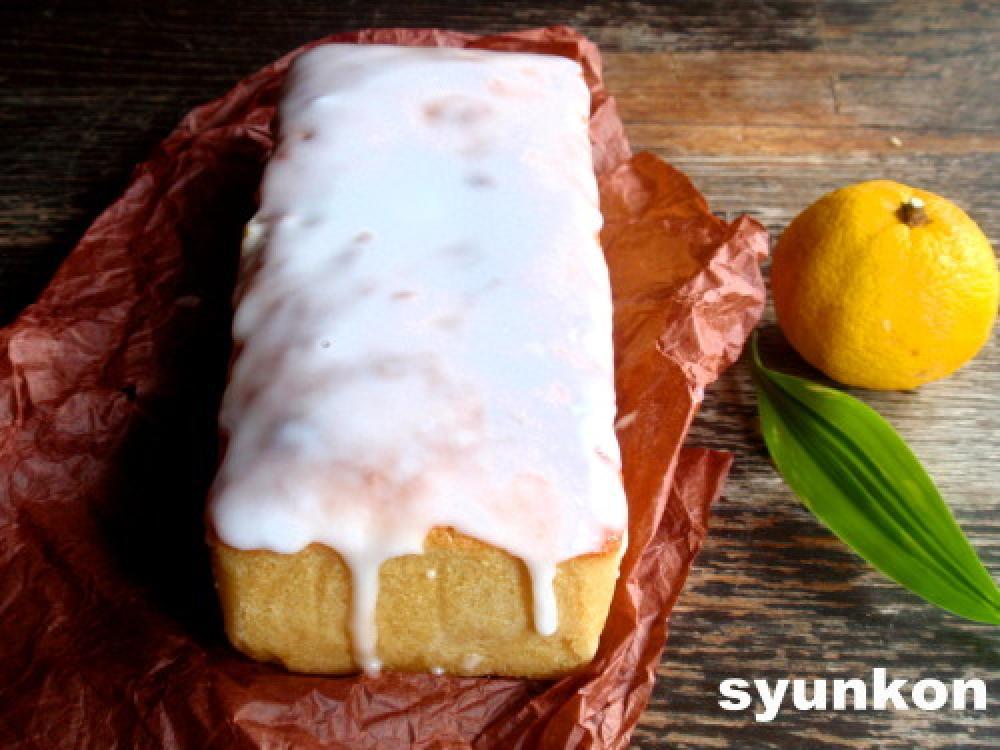 柚子とレモンの焦がしバターケーキ