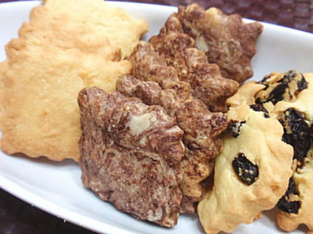 タルト生地風３種のクッキー