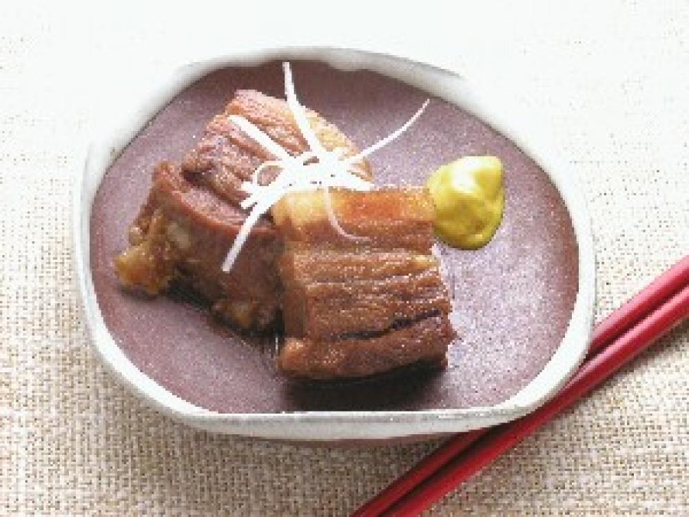 レンジで作る豚の角煮