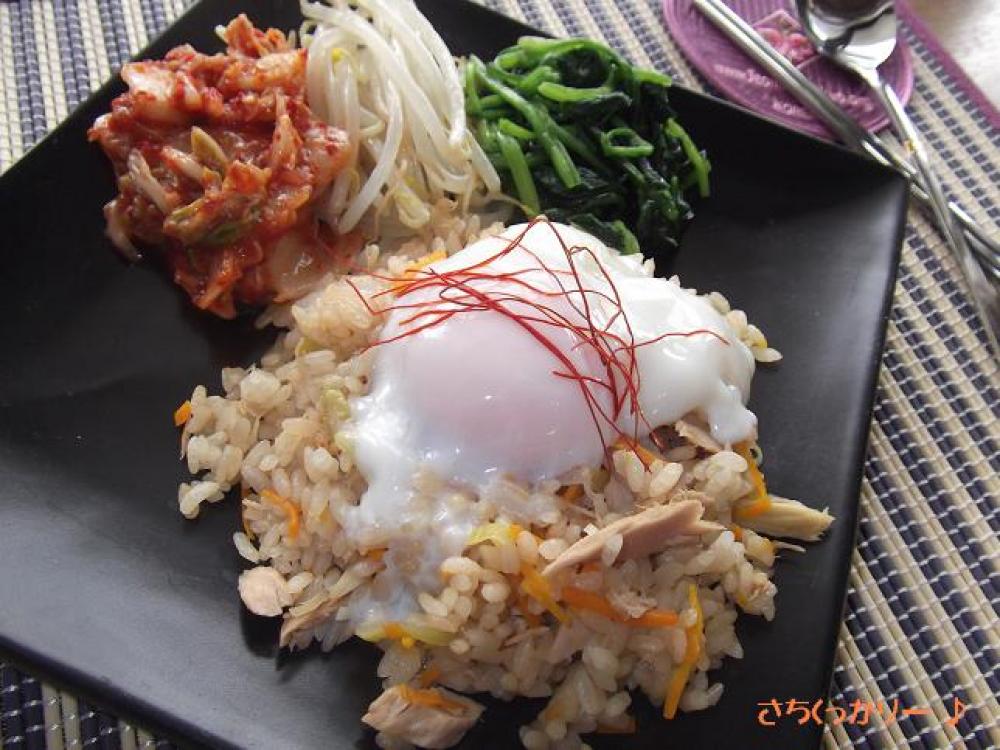 韓国風★炊き込みツナご飯 