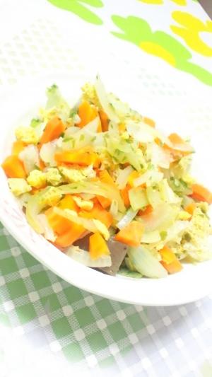 野菜と卵のサラダ