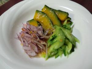 カボチャのマリネ風サラダ