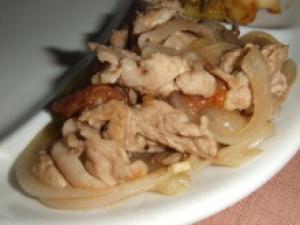 サッパリ味でスタミナメニュー豚の生姜焼
