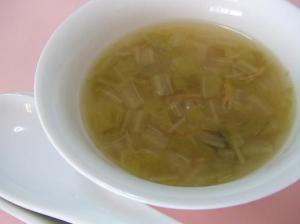 とろとろ白菜の中華スープ 