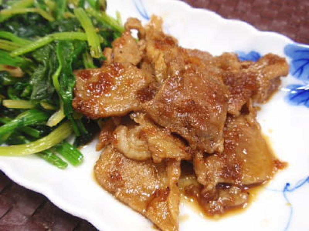 豚肉の生姜醤油煮
