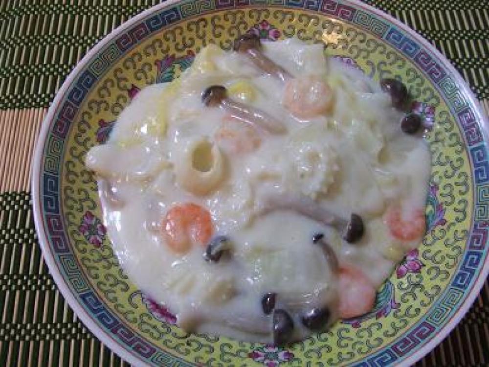 白菜のクリーム煮　中華　レシピ 