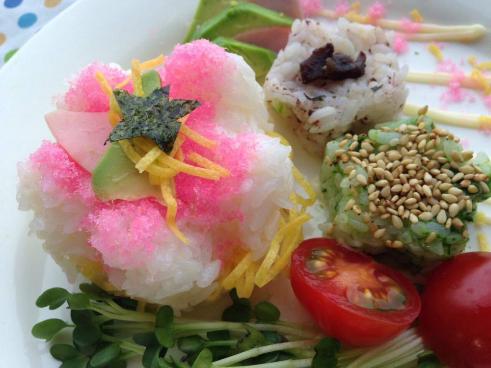 お花見ちらし寿司